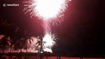 Spectacular fireworks light up Miami Beach during Independence Day celebrations