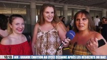 Aix : grande émotion au lycée Paul Cézanne après l'annonce des résultats du baccalauréat