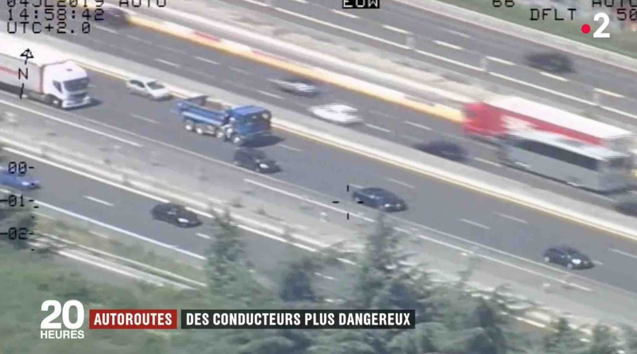 Autoroutes : les Français ont un mauvais comportement - ZAPPING ACTU HEBDO DU 06/07/2019