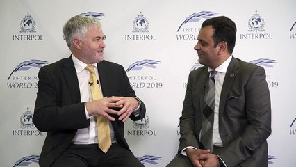 DIG Maqsood Ahmad interviewed by Interpol Television. - 05.07.2019.