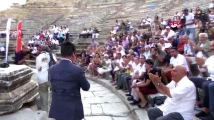 MUĞLA Bodrum Belediye Meclisi'nden Antik Tiyatro'da tarihi toplantı