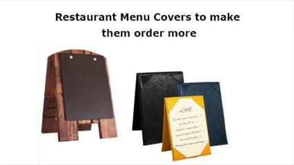 How to Get the Best Restaurant Menu Covers?