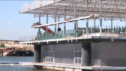 La primera granja flotante del mundo en Rotterdam