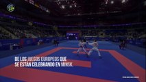 España arrasa en la modalidad de kata de los Juegos Europeos de kárate