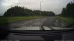UK driver narrowly avoids family of deers crossing road in Bolton