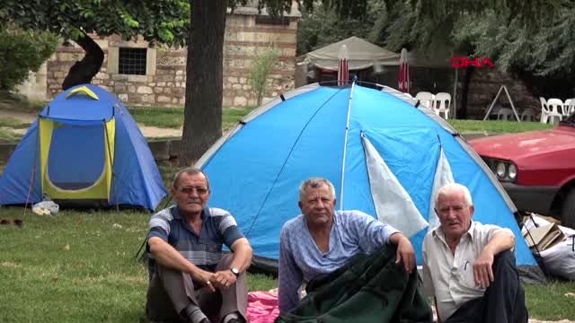 EDİRNE Kırkpınar için gelenler, Edirne sokaklarında sabahladı-TAMAMI