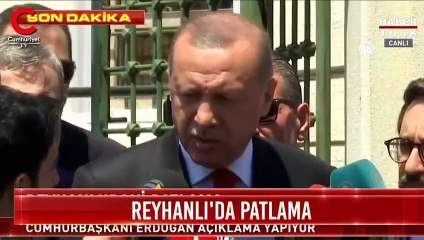 Erdoğan'dan Reyhanlı ve 'yeni parti' açıklaması