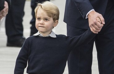 Prince George gets tennis lesson from Roger Federer
