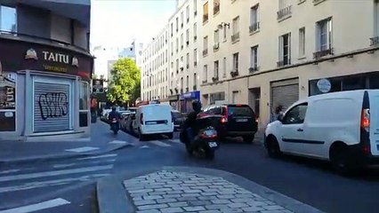 Circulation de deux roues rue Lally-Tollendal (Paris)