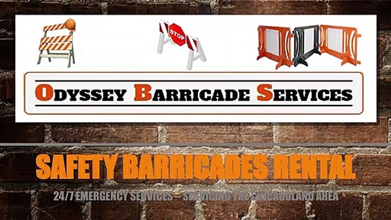 Buy the best safety barricades rental in USA By Odyssey Barricade