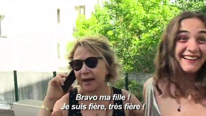 Reçus ou pas? Les lycéens découvrent leurs résultats au bac