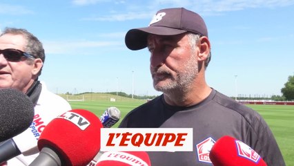 Galtier n'est «pas inquiet» sur le mercato - Foot - L1 - Losc