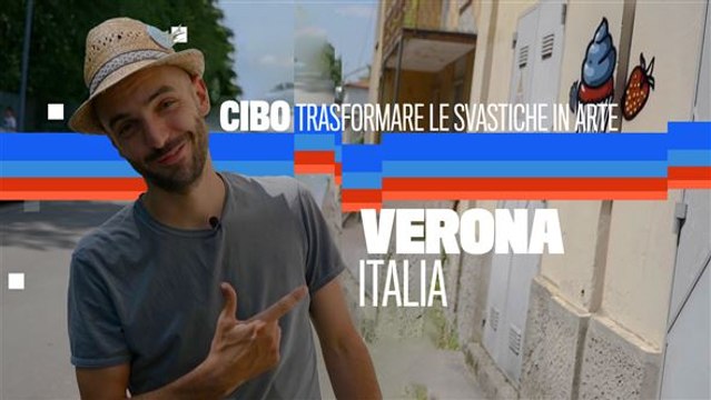 Cibo: trasformare le svastiche in arte