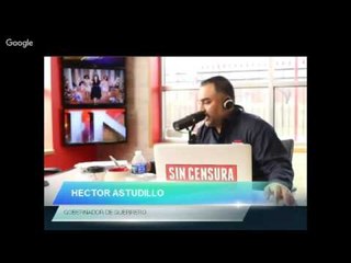 Gobernador de Guerrero, Hector Astudillo en Sin Censura 12 11 15