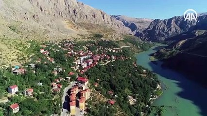 'Yarasa kanat' atlayışları nefes kesti