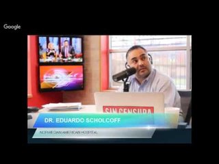 Dr  Eduardo Scholcoff en Sin Censura 12 14 15