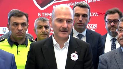 İÇİŞLERİ BAKANI SÜLEYMAN SOYLU'DAN REYHANLI AÇIKLAMASI