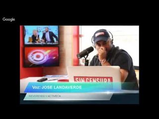 Reverendo José Landaverde en Sin Censura 01 12 16