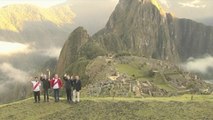 La Antorcha Panamericana llega a Machu Picchu para iniciar recorrido en Perú