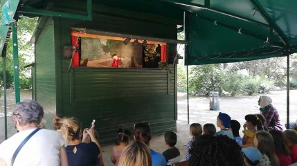 Bruxelles : Spectacle Guignolet au parc Royal