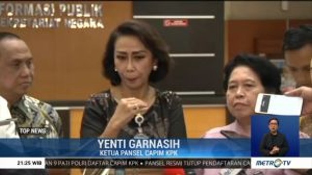 Pansel Terima 348 Pendaftar Calon Pimpinan KPK