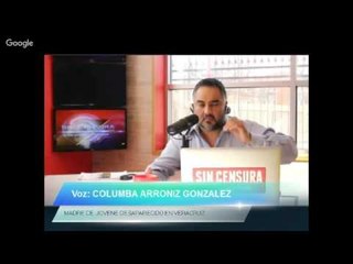 Columba Arroniz González en Sin Censura 02 22 16