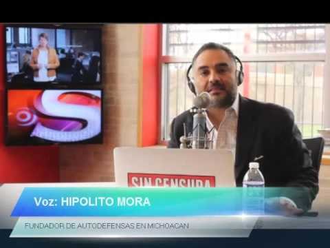 Hipolito Mora, fundador de las autodefensas en Michoacán.