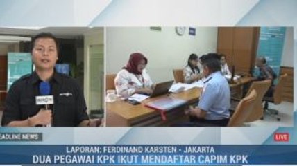 Descargar video: Dua Pegawai KPK Ikut Seleksi Capim KPK