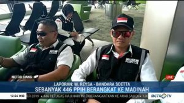 446 Petugas Penyelenggara Haji Diberangkatkan ke Arab Saudi