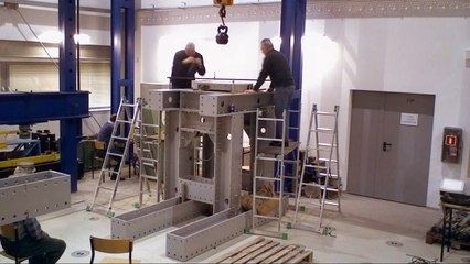 Badania dynamiczne płyty fibrobetonowej