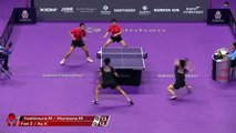 Fan Zhendong/Xu Xin vs Masataka Morizono/Maharu Yoshimura | 2019 ITTF Korea Open Highlights (1/2)