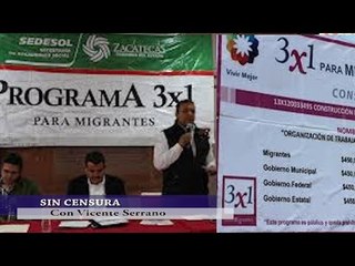 Programa 3x1 para migrantes; pero los beneficiados son los familiares de miembros de federaciones
