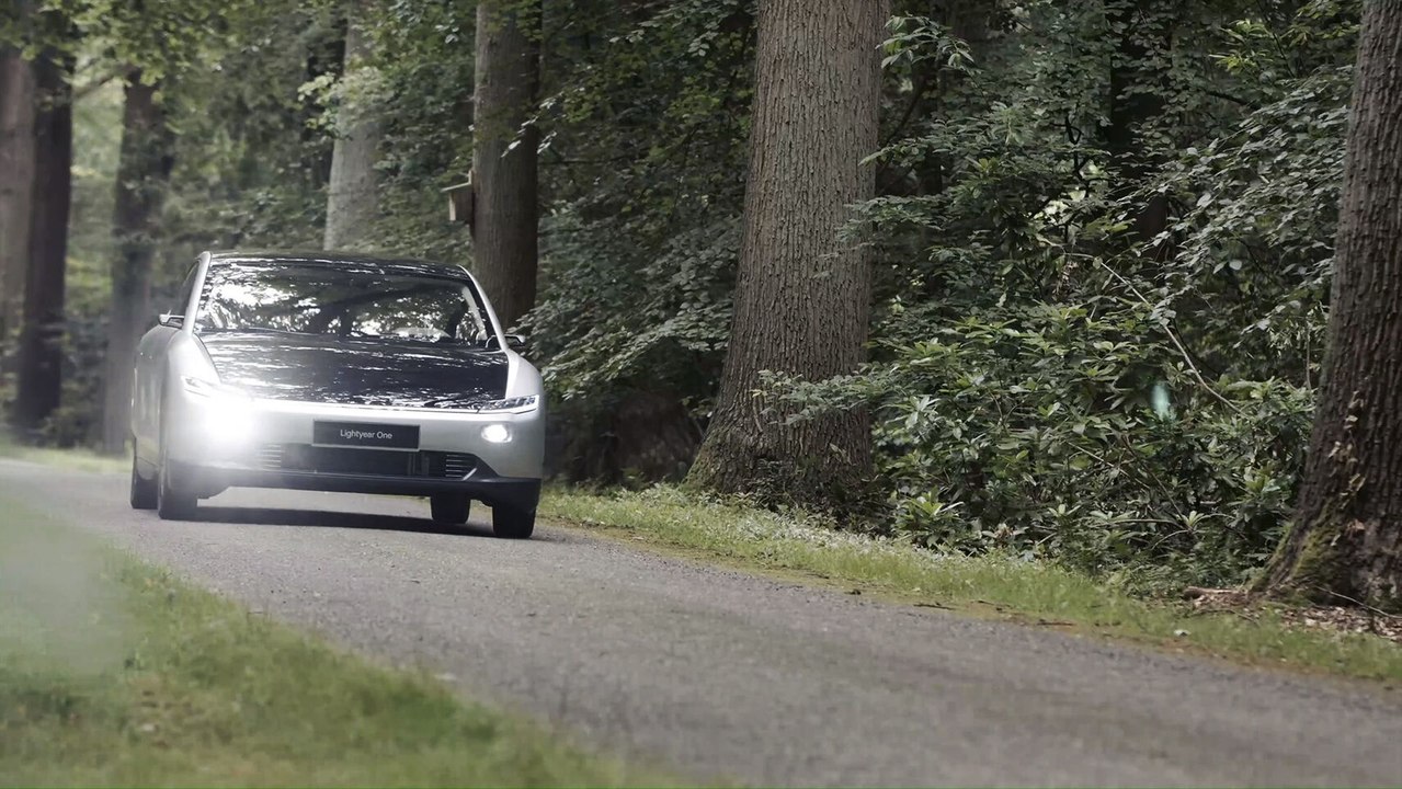 El Lightyear One en movimiento