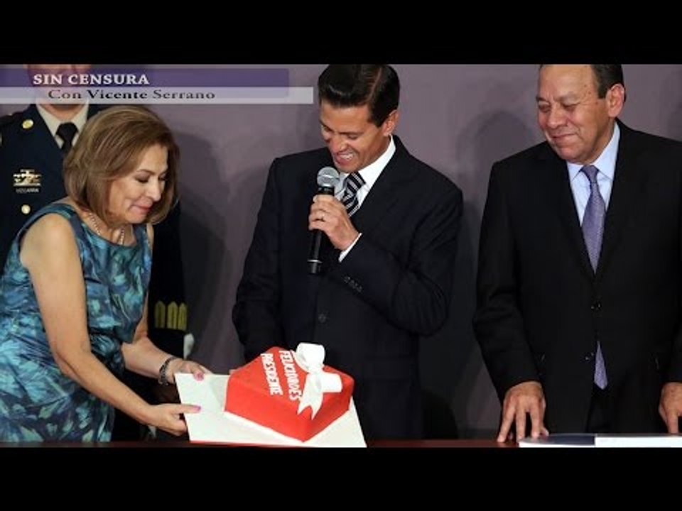 Miranda de Wallace adelanta a Peña Nieto festejo cumpleañero
