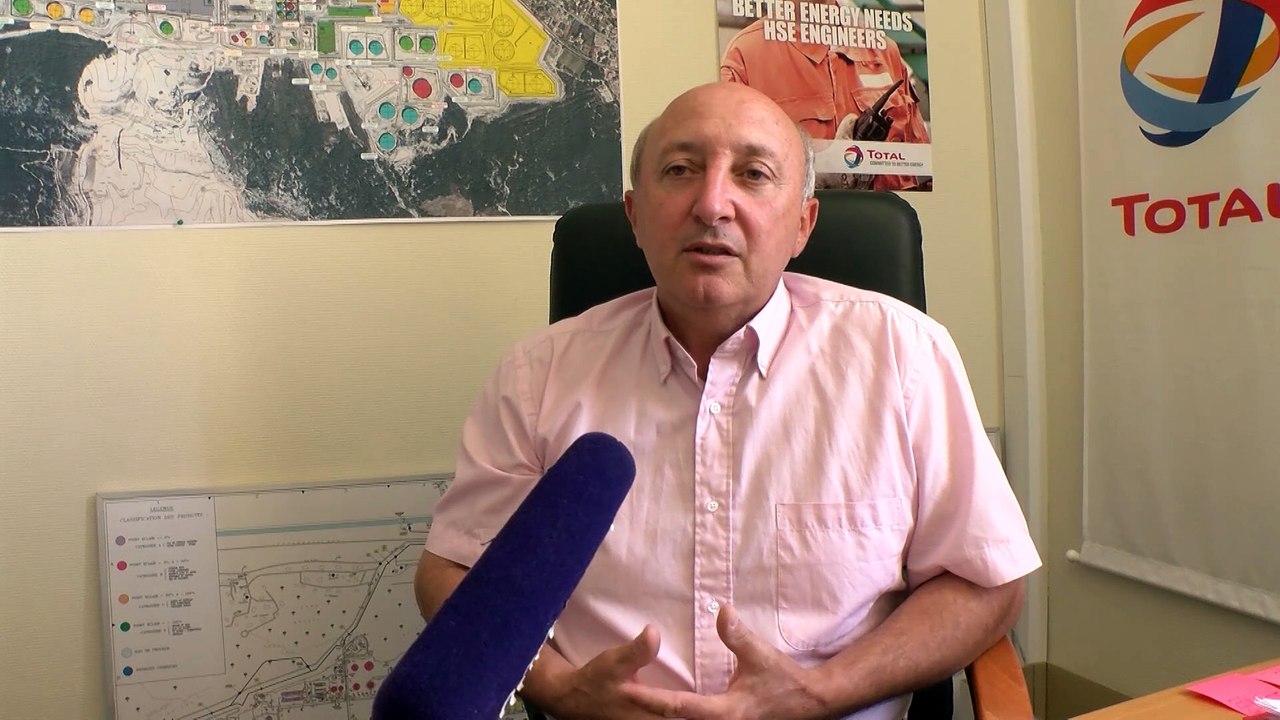George Fauque de Total La Mède promet un retour à la normale de la torche