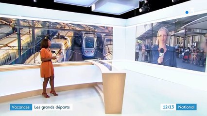 Vacances : 25 millions de voyageurs attendus dans les gares