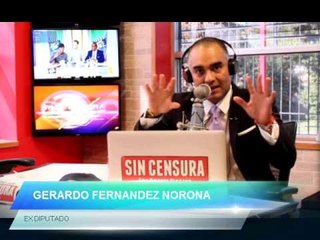 Gerardo Fernández Noroña:"Está perdida la Independencia y la soberanía (de México)"