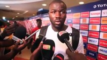‪Kalidou Koulibaly : «C’est dommage que les gens mettent de la pression sur l’équipe alors qu’elle est entrain de faire de bonnes choses.‬  ‪C’est ensemble qu’on ira le plus loin possible. »‬