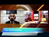 Cesar Lara y Olivia Ramírez de Universidad Popular sobre la Feria del Mole