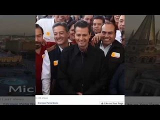 Peña Nieto confunde Catedral de Guadalajara con la de Morelia, Michoacán,