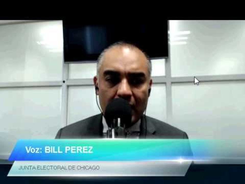 Bill Pérez: "Distritos mayormente latinos se quedan atrás en votación temprana en Chicago"