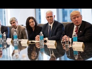 Trump se reúne con líderes de Silicon Valley
