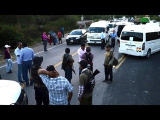 Habitantes en Guerrero toman armas ante la incapacidad del gobierno