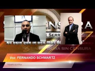 Entérate de lo relevante del deporte en Tiemp Extra a cargo de Fernando Schwartz y Vicente Serrano