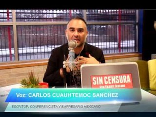 Carlos Cuauhtémoc Sánchez: "Sheccid: el mejor libro que les puedo ofrecer"