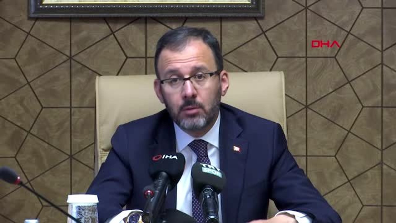 SPOR Spor Bakanı Kasapoğlu Amacımız Türkiye'nin bir spor ülkesi olması