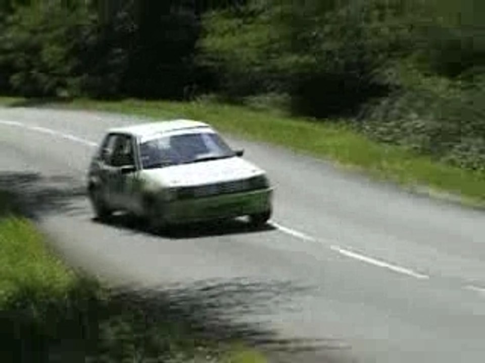 Eddy Bouchard 205 Rallye Saison 2007