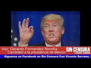 Gerardo Fernández Noroña: "No podemos aplaudirle a Peña Nieto lo único que podía hacer"