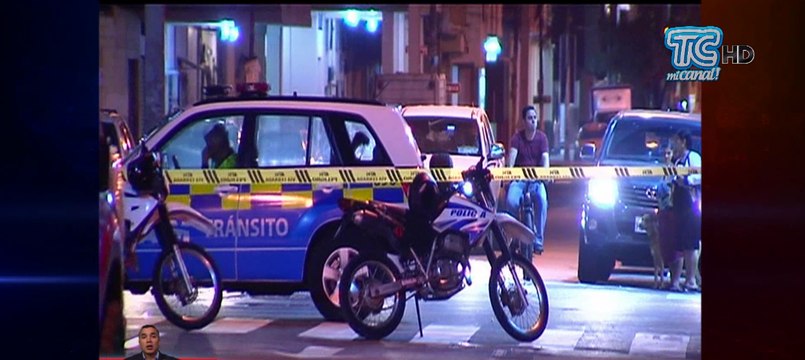 Hombre resultó herido luego de ser atacado a bala en el centro de Guayaquil