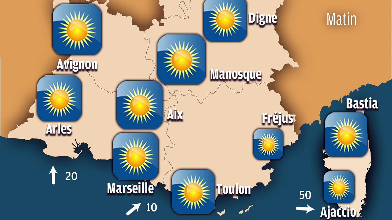 Météo en Provence : un temps estival